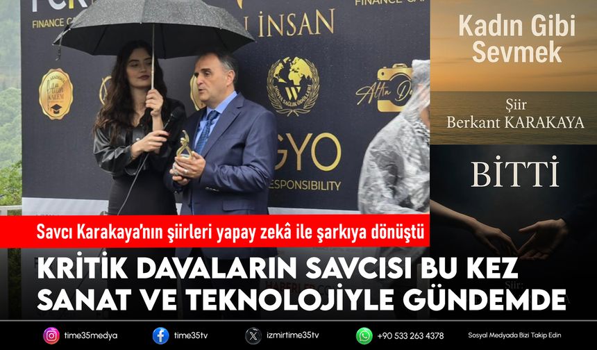 Kritik davaların savcısı bu kez sanat ve teknolojiyle gündemde