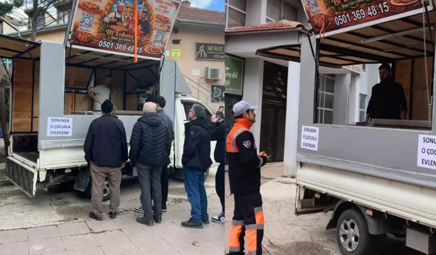 Sevdiği erkekle evlenince lokma dağıttırdı