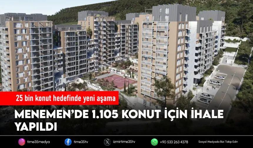 Menemen’de sosyal konutta ikinci etap
