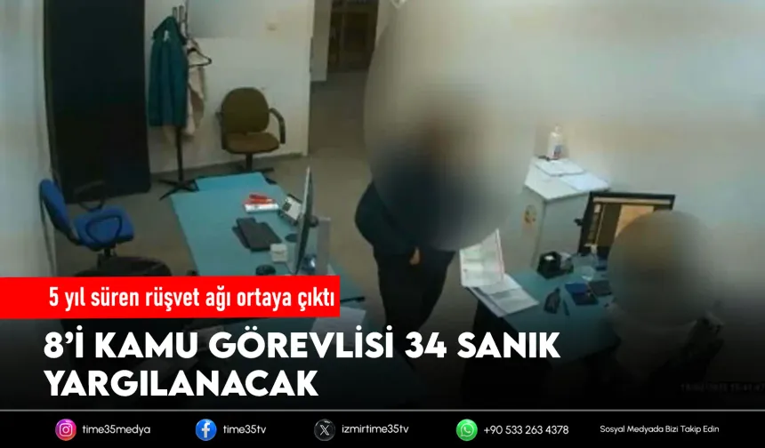 İzmir’de gümrükte rüşvet iddianamesi kabul edildi