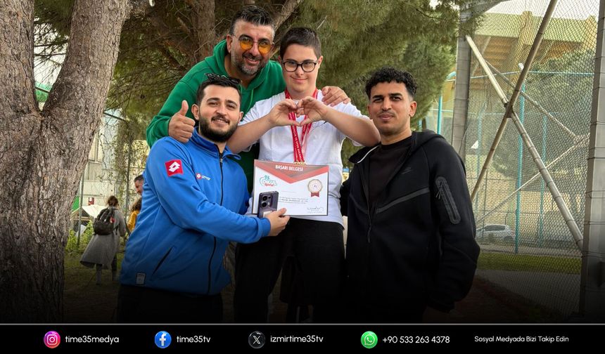 Aliağalı özel sporcular Türkiye finallerine damga vurdu