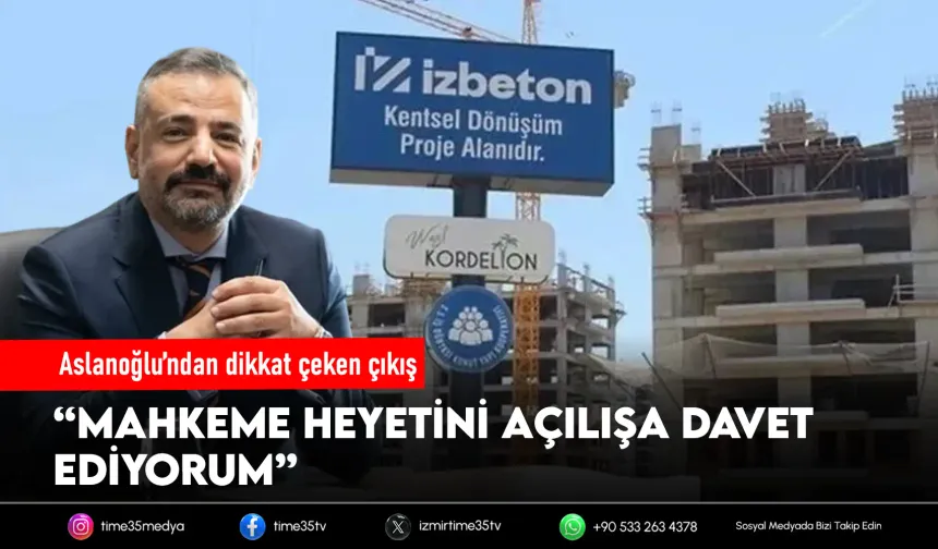 Şenol Aslanoğlu’ndan dikkat çeken davet