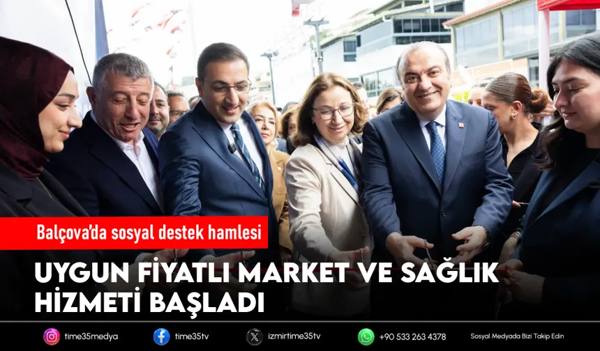 Balçova Belediyesi’nden iki yeni sosyal hizmet