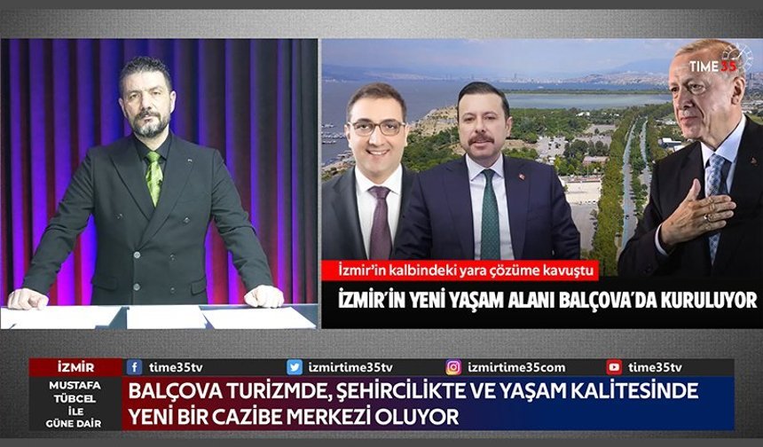 İzmir'in yeni yaşam alanı Balçova'da kuruluyor