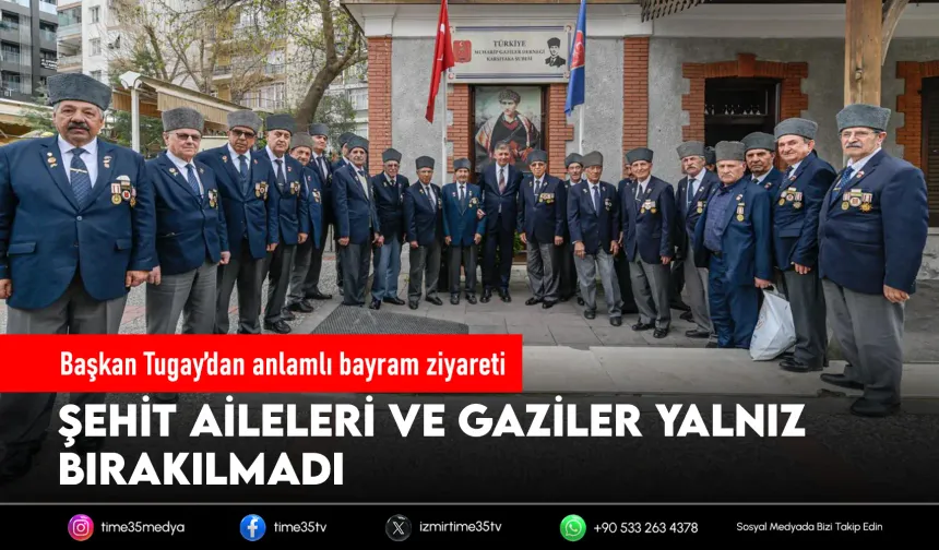 Başkan Tugay’dan anlamlı bayram ziyareti