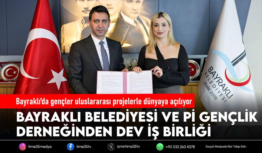 Bayraklı'da gençler uluslararası projelerle dünyaya açılıyor