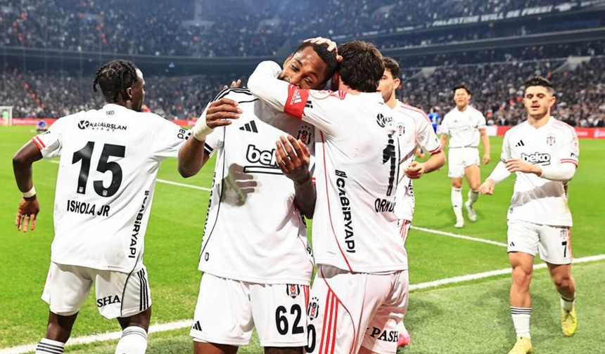 Beşiktaş çeyrek finale liderlik koltuğunda yükseldi