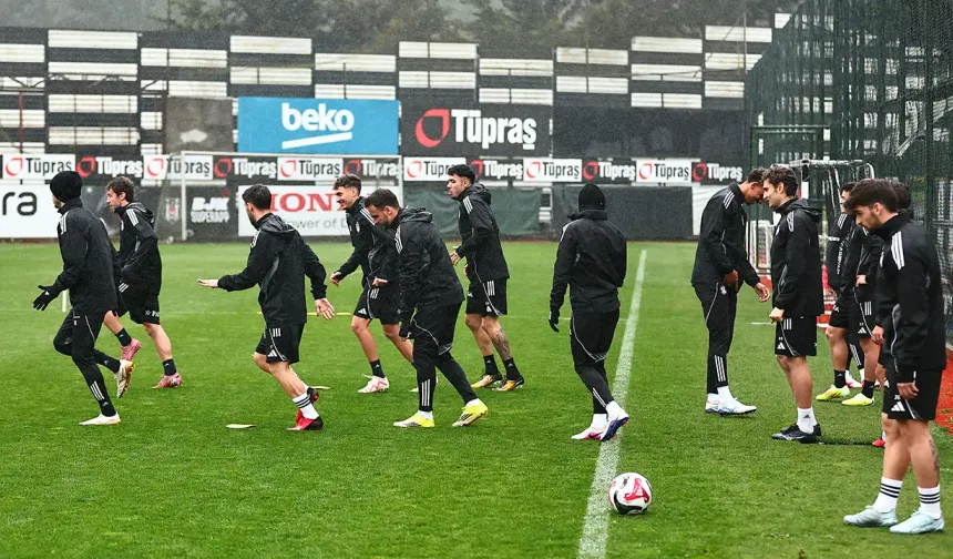 Beşiktaş’ta derbi hazırlıkları sürüyor