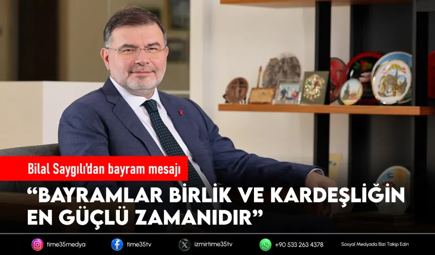 Başkan Saygılı’dan Ramazan Bayramı mesajı!