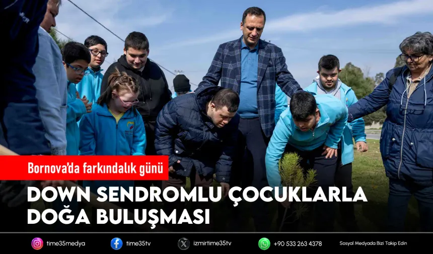 Bornova'nın en özel fidanları toprakla buluştu