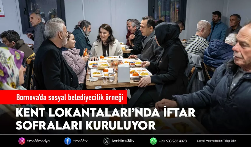 Bornova Belediyesi’nden Ramazan dayanışması