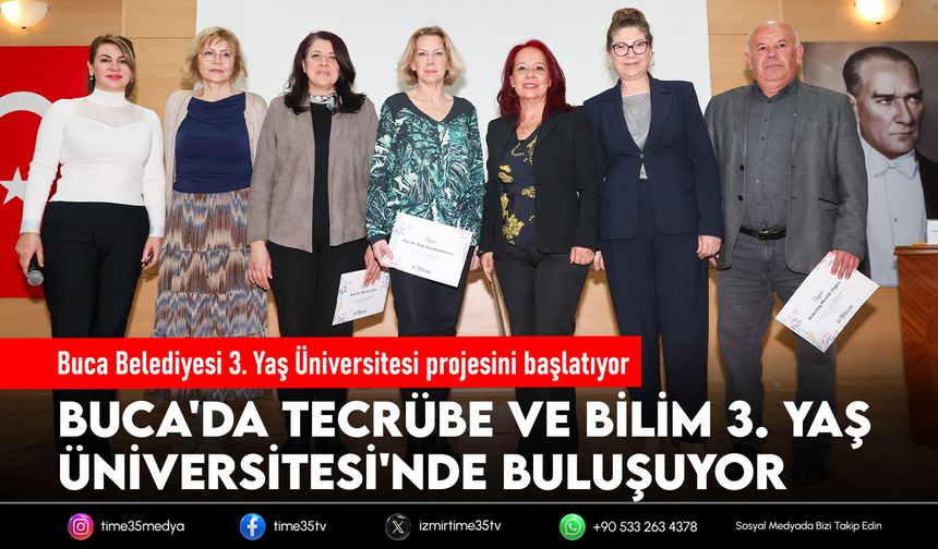 Buca Belediyesi 3. Yaş Üniversitesi projesini başlatıyor