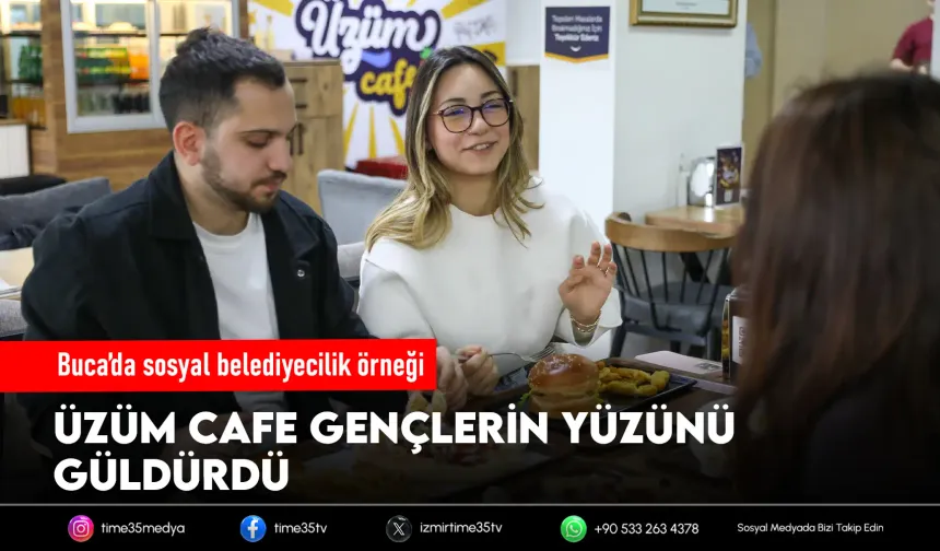 Buca’da gençliğin buluşma noktası: Üzüm Cafe