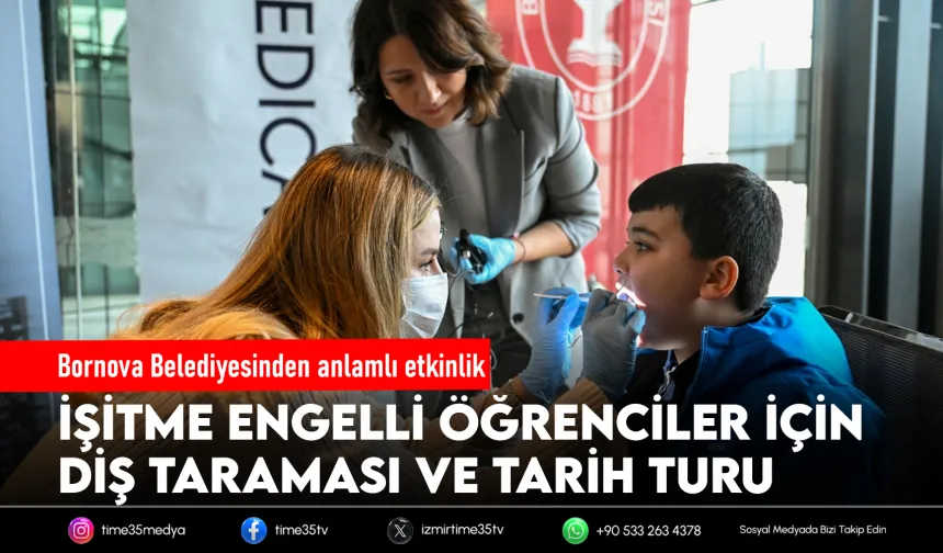 Bornova Belediyesinden anlamlı etkinlik