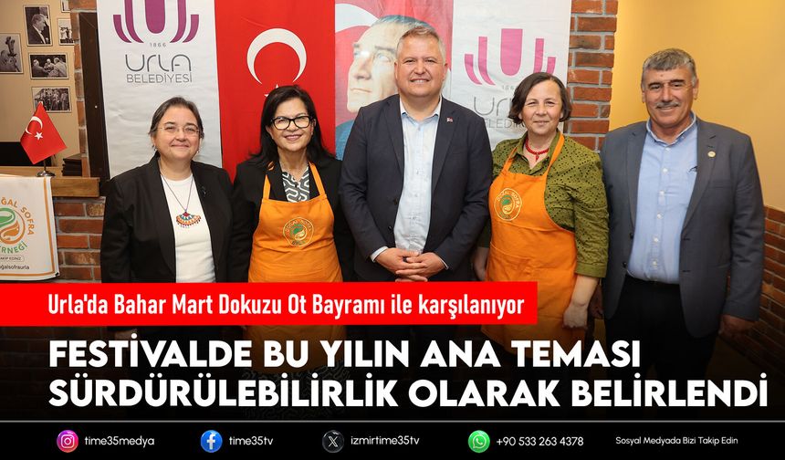 Urla'da Bahar Mart Dokuzu Ot Bayramı ile karşılanıyor