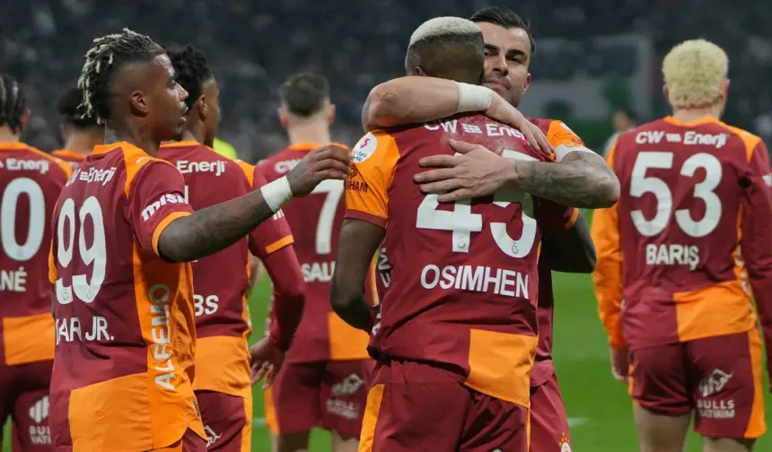 Dev derbide kazanan Galatasaray