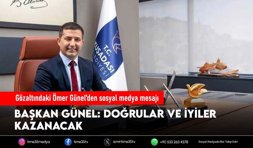 Gözaltındaki Ömer Günel'den sosyal medya mesajı