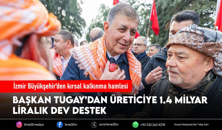 İzmir Büyükşehir'den kırsal kalkınma hamlesi