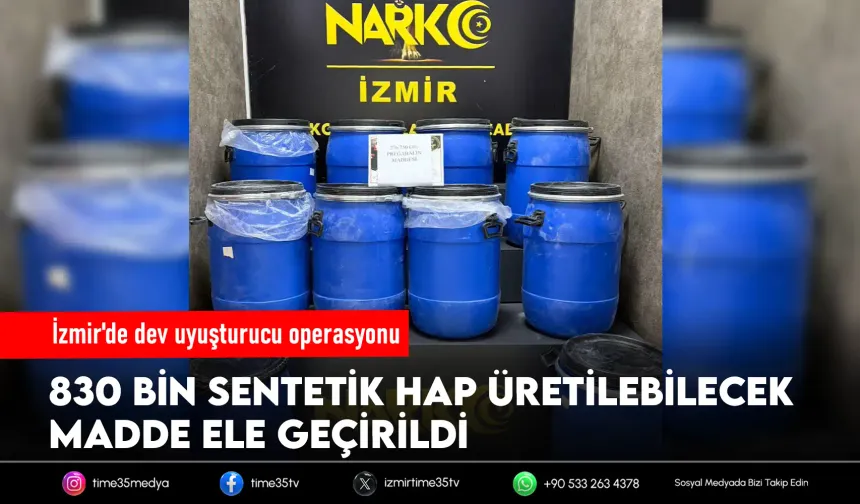 Bornova’da zehir sevkiyatına darbe