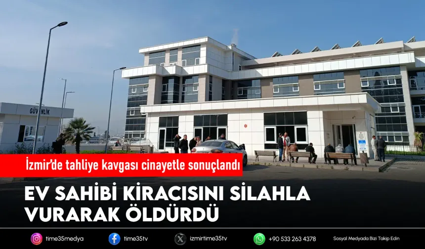 Tahliye tartışmasında kiracısını tabancayla öldürdü
