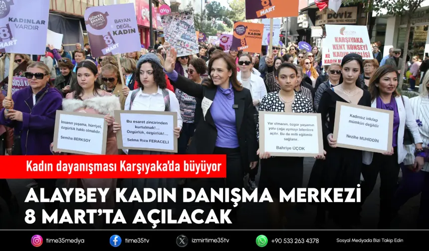 Kadınların sesi Karşıyaka’dan yükselecek