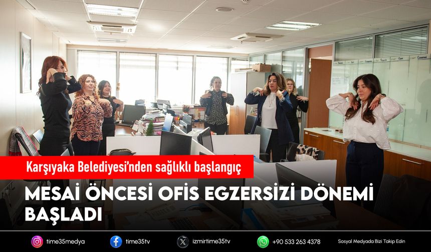 Karşıyaka Belediyesi’nden sağlıklı başlangıç