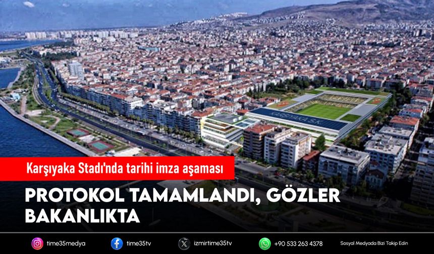 Karşıyaka Stadı'nda tarihi imza aşaması