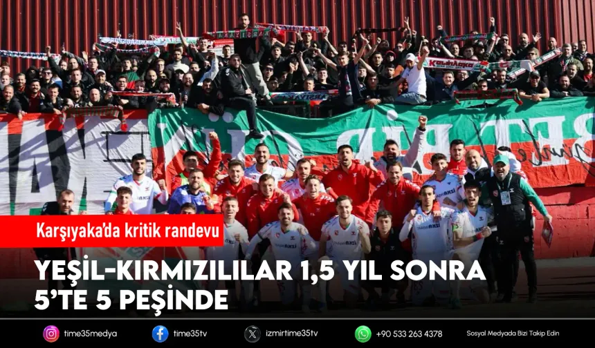 Karşıyaka’da hedef 5’inci zafer