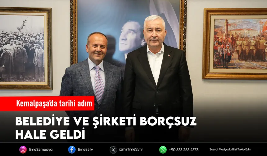 Kemalpaşa Belediyesi tüm borçlarını kapattı