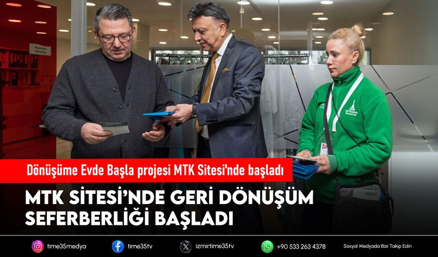 Dönüşüme Evde Başla projesi MTK Sitesi'nde başladı