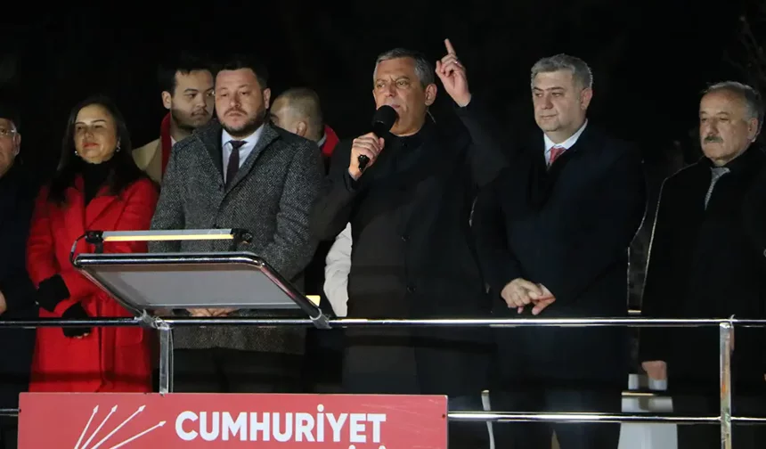 Özgür Özel’den Tanju Özcan’a destek