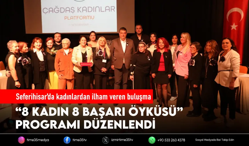 8 Mart’ta Seferihisar’da anlamlı program