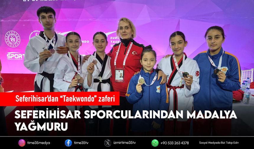 Seferihisar’dan “Taekwondo” zaferi