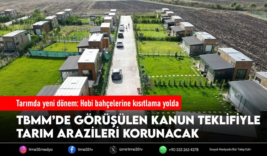 Tarımda yeni dönem: Hobi bahçelerine kısıtlama yolda