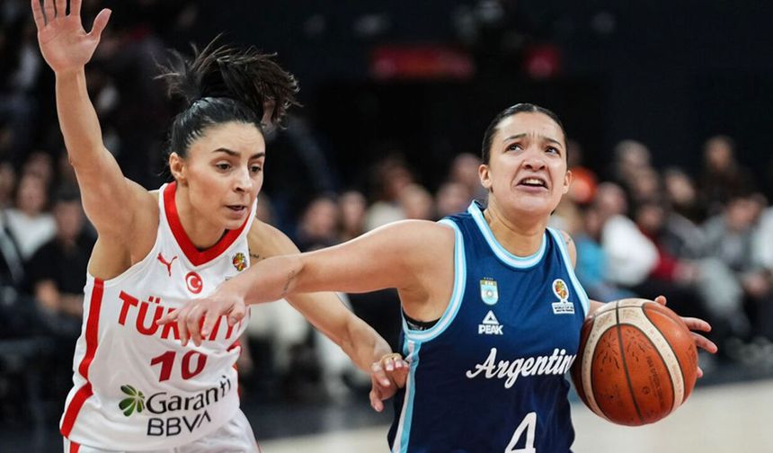 Potanın Perileri Arjantin’e mağlup oldu