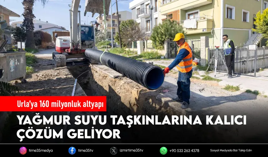 Urla’ya 160 milyonluk altyapı hamlesi