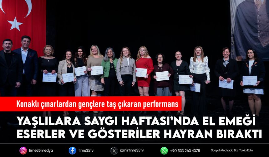 Konaklı çınarlardan gençlere taş çıkaran performans