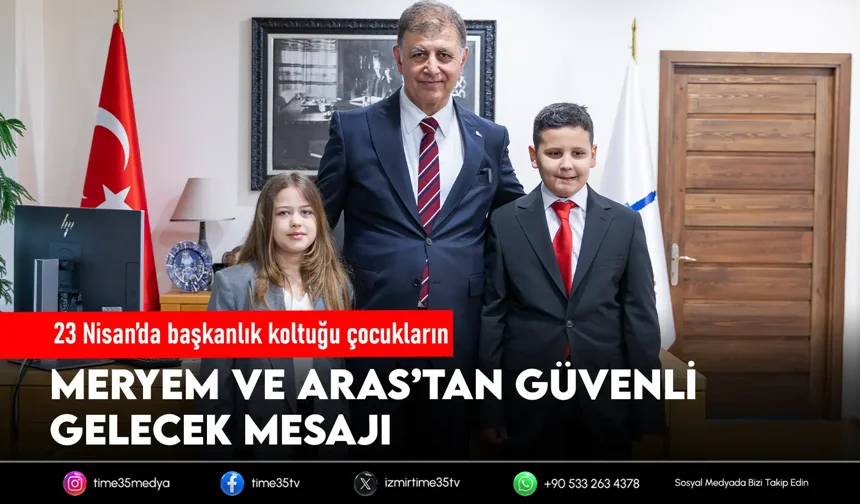 23 Nisan’da başkanlık koltuğu çocukların