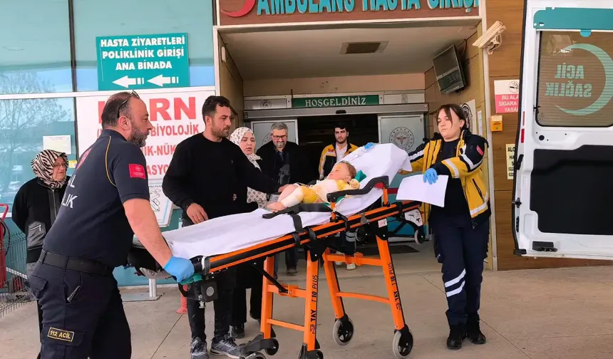 Kaynar su faciası: 9 aylık bebek ağır yaralı