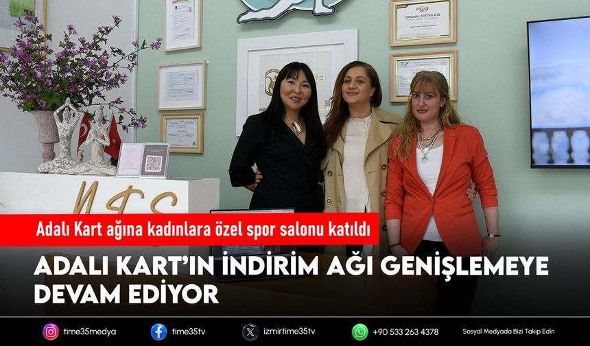 Adalı Kart ağına kadınlara özel spor salonu katıldı