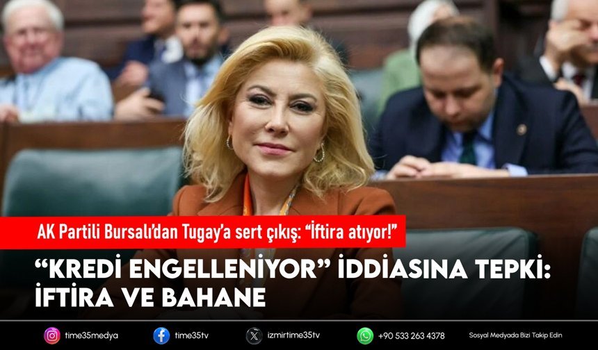 AK Partili Bursalı’dan Tugay’a sert çıkış: “İftira atıyor!”