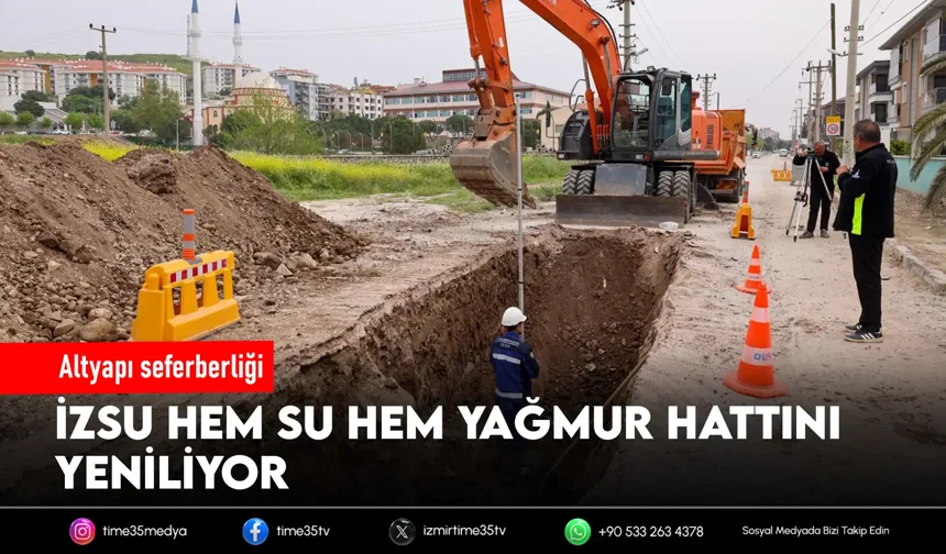 Altyapı hamlesi: su ve taşkın sorunu çözülüyor