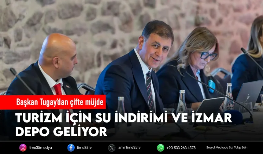Başkan Tugay’dan turizme destek paketi