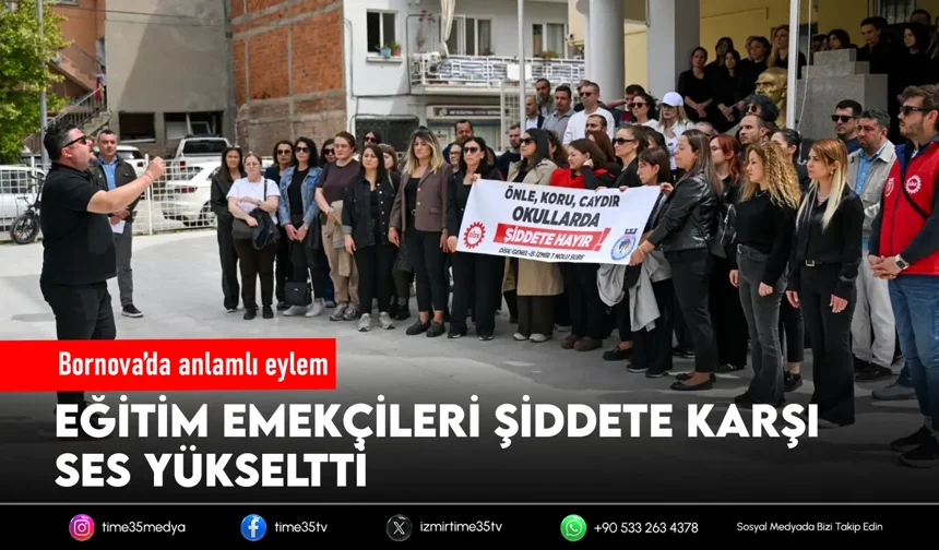 Bornova’dan okullarda şiddete karşı tek ses