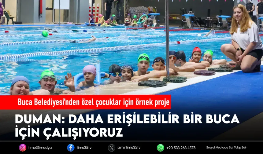 Buca Belediyesi’nden özel çocuklar için örnek proje