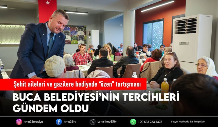 Şehit aileleri ve gazilere hediyede “özen” tartışması