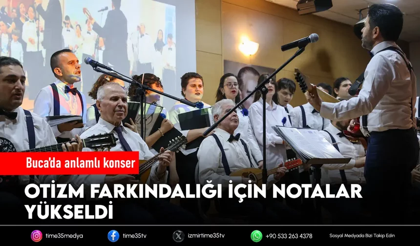 Buca’da notalar farkındalık için yükseldi