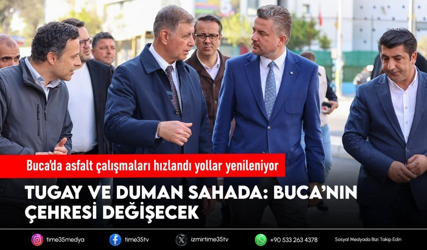 Buca’da asfalt çalışmaları hızlandı yollar yenileniyor