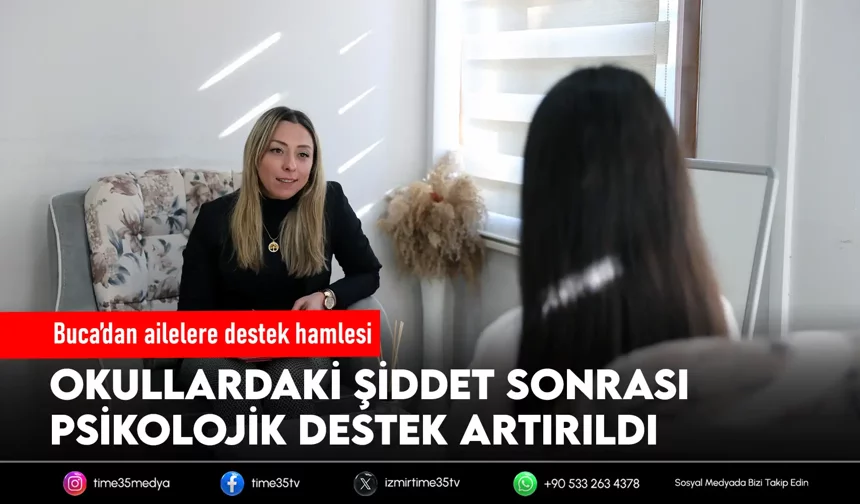 Buca Belediyesi uzman psikologlarıyla ailelerin yanında