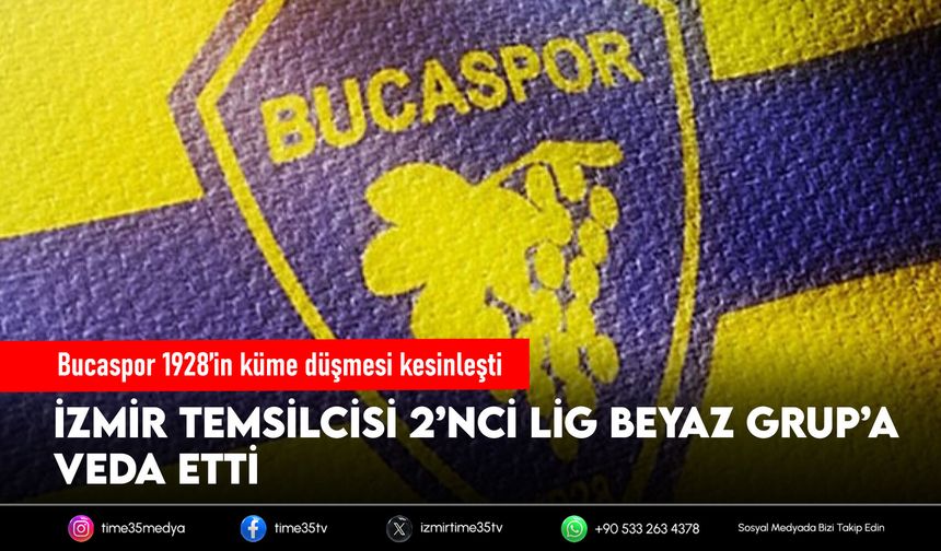 Bucaspor 1928’in küme düşmesi kesinleşti
